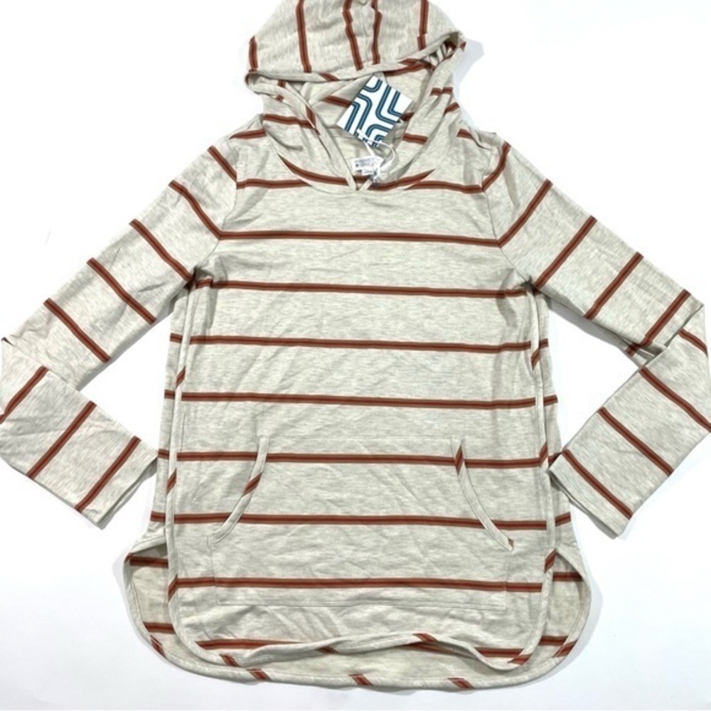 New Market & Spruce Milania French Terry Hooded Shirt